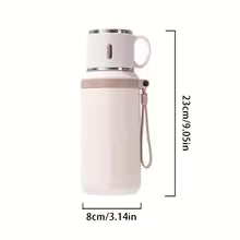 Dual-Cup Travel Thermos