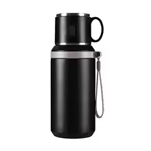 Dual-Cup Travel Thermos