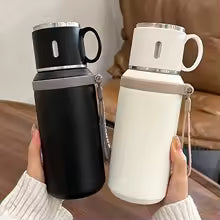 Dual-Cup Travel Thermos